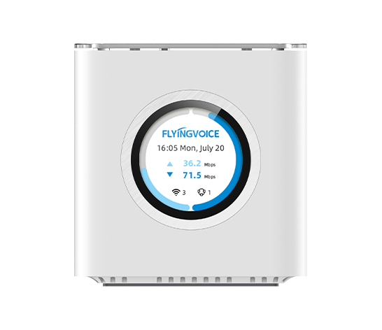 Front view of Wi-Fi 6 Wireless Router SR3000