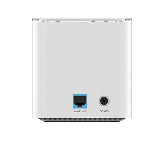  Back view of Dual-Band Gigabit Wi-Fi 6 Wireless Router SR3000-lite